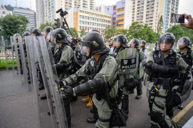 Hong Kong'da iade yasasına karşı protesto