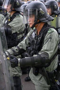 Hong Kong'da iade yasasına karşı protesto