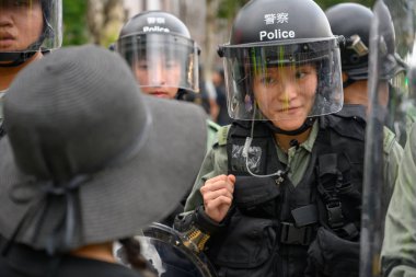 Hong Kong'da iade yasasına karşı protesto