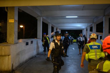 Hong Kong'da iade yasasına karşı protesto