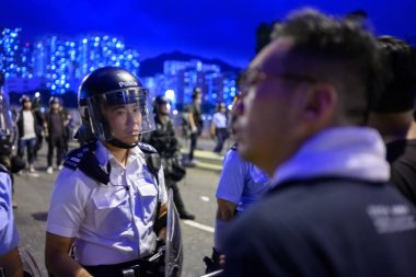 Hong Kong'da iade yasasına karşı protesto