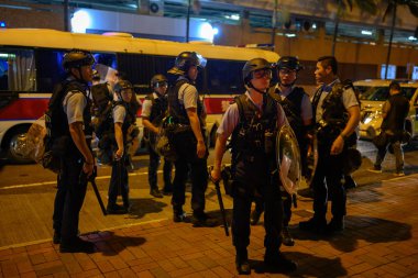 Hong Kong'da iade yasasına karşı protesto