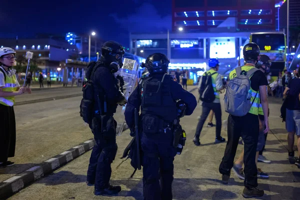 Anti-kiadatás törvényjavaslat tiltakozás Hong Kong-sziget — Stock Fotó