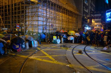 Hong Kong islan'da Hong Kong halkı iade karşıtı yasayı protesto etti
