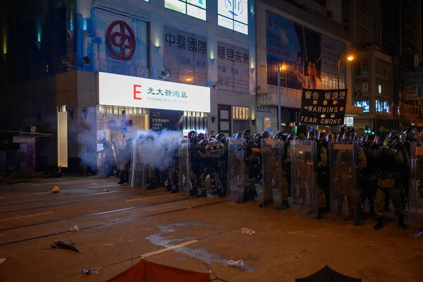 Hong Kong protesta pública contra la ley de extradición en Hong Kong Islan — Foto de Stock