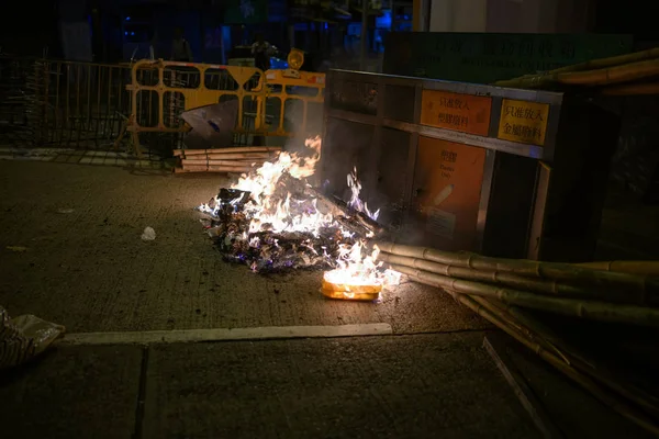 Hong Kong Public protest ustawy antyekstradycyjnej w Hongkongu Islan — Zdjęcie stockowe