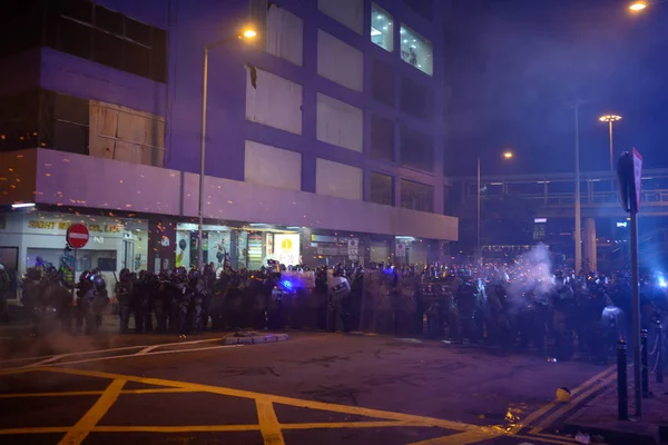 Hong Kong August 4 anti-extradition law protest — Stock Photo, Image