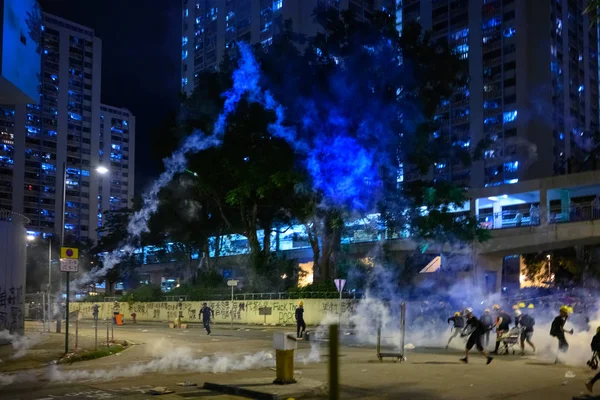 2019年8月5日に香港史上最大のストライキ — ストック写真