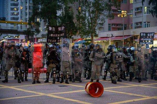 10. srpen-Hong Kong je proti vydání L. — Stock fotografie