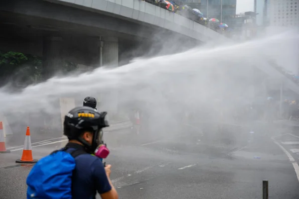 香港の引渡法に対する抗議は別の — ストック写真