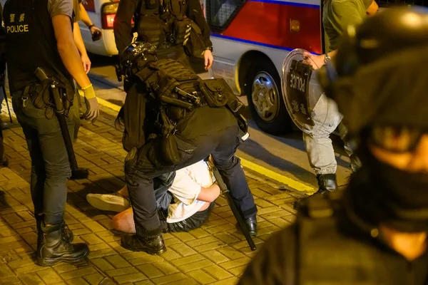 Protest against extradition law in Hong Kong turned into another — Stock Photo, Image