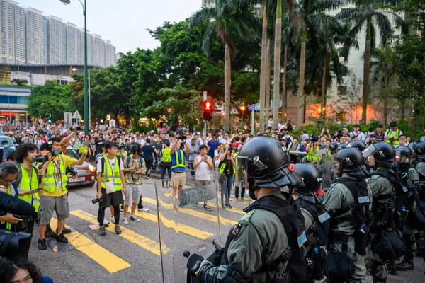 Protest "uvízl" na letišti 7.. — Stock fotografie