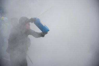  Tuen Mun'da İadekarşıtı Yasa protestosu, Polis Fo tarafından onaylandı