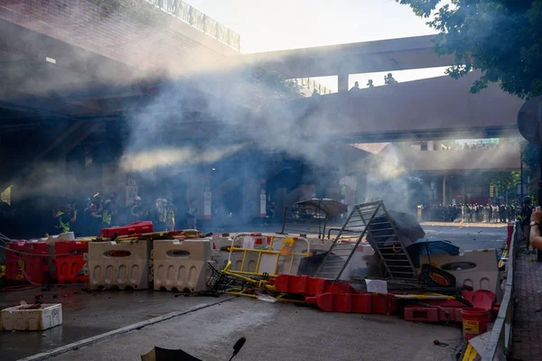 Tuen Mun'da İadekarşıtı Yasa protestosu, Polis Fo tarafından onaylandı