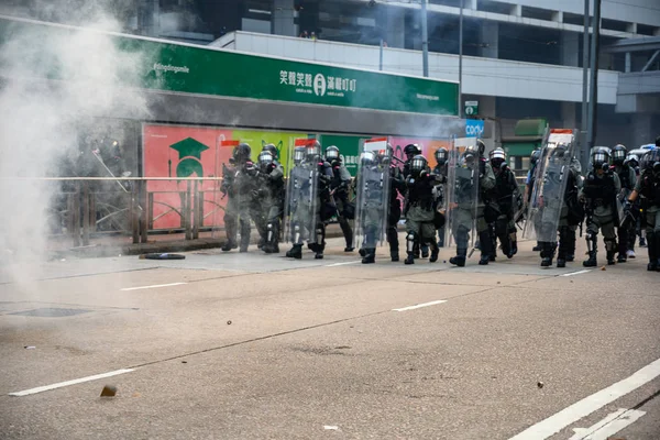 Protest against extradition law in Hong Kong turned into another — Stock Photo, Image