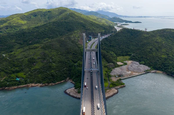 Ponte Kap Shui Mun Hong Kong — Foto Stock