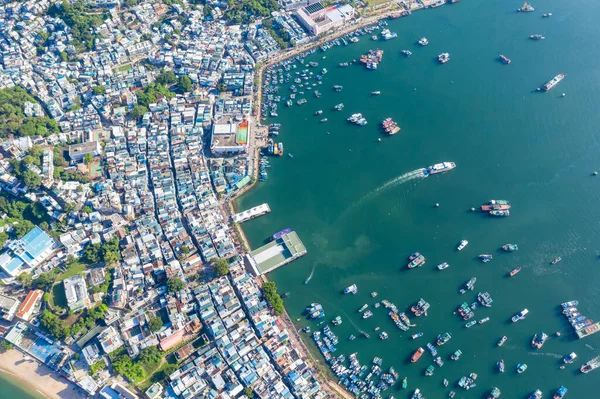 Острів Чен Чау Кольорове Рибальське Село — стокове фото