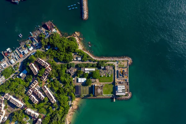 香港长洲岛 色彩斑斓的渔村 — 图库照片