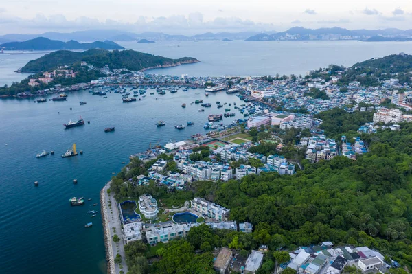 Острів Чен Чау Кольорове Рибальське Село — стокове фото