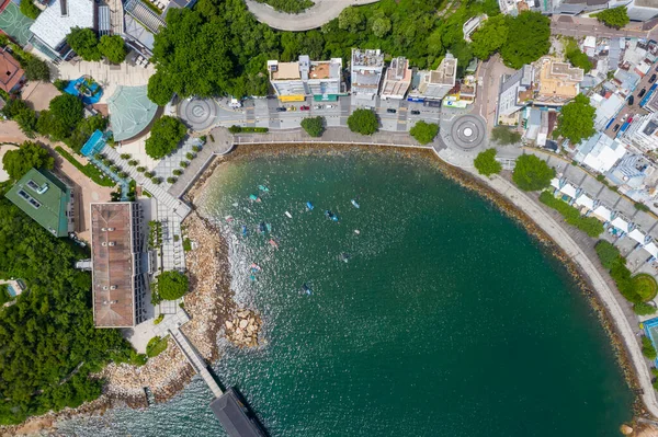 Stanley Havet Hongkong Kina Stockbild