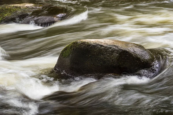 Paisagem Com Rio Bode Área Harz Alemanha — Fotografia de Stock