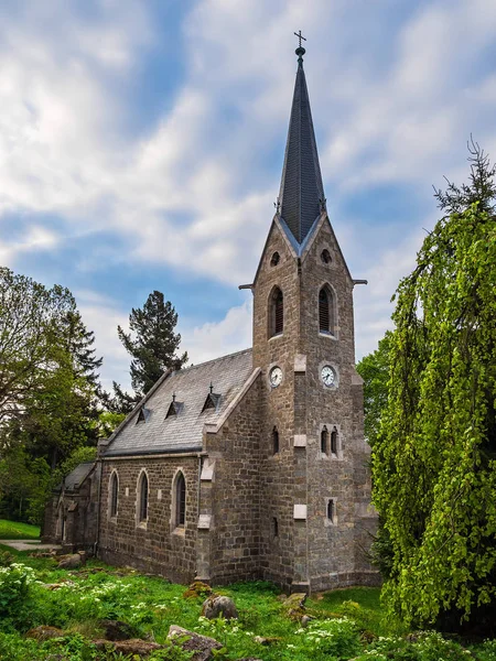 Историческая Церковь Деревне Ширке Германия — стоковое фото