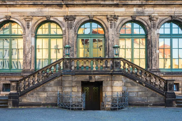 Historical Building Steps Dresden Germany — Stock Photo, Image