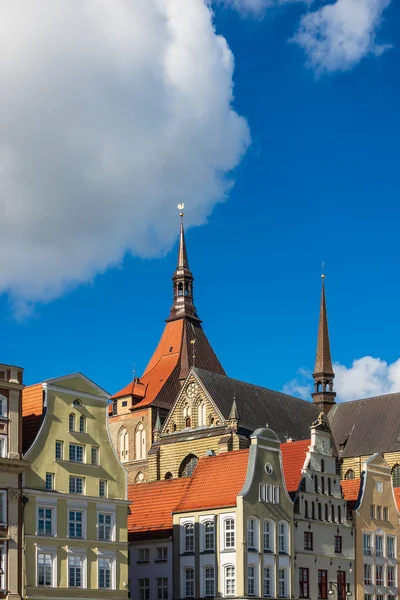 Vista Edificio Histórico Rostock Alemania —  Fotos de Stock