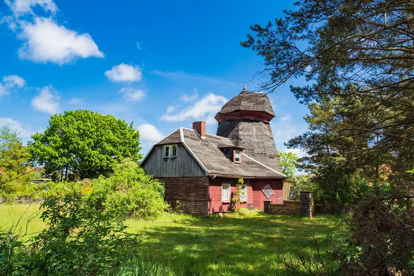 Antiguo Molino Viento Con Árboles Wiek Alemania — Foto de Stock