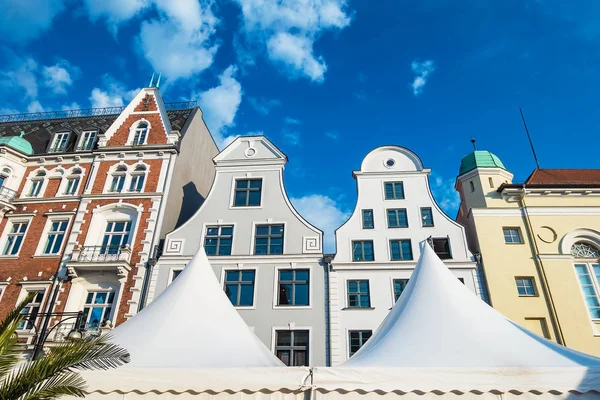 Edifício Histórico Cidade Rostock Alemanha — Fotografia de Stock