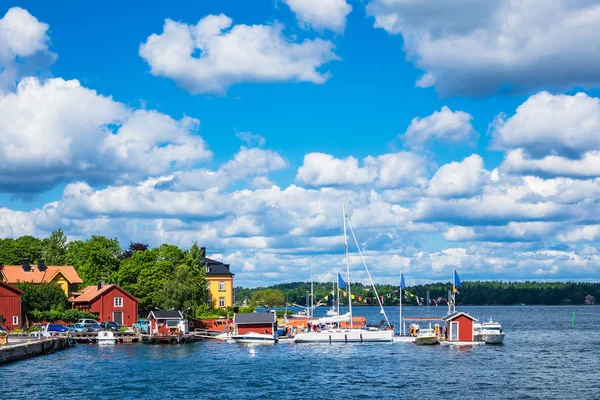 Archipel Sur Côte Mer Baltique Suède — Photo