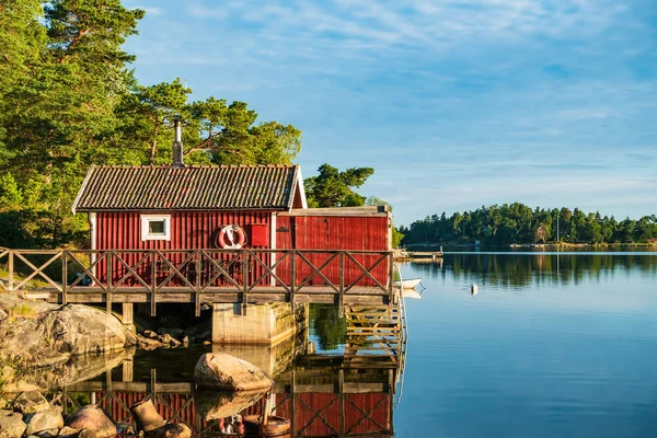 Arcipelago Sulla Costa Del Mar Baltico Svezia — Foto Stock