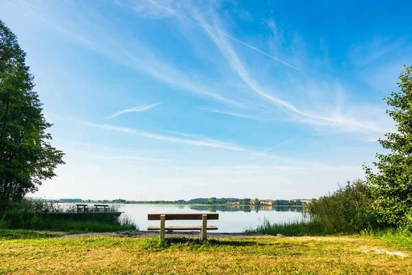 Landscape Lake Potzlow Germany — Stock Photo, Image