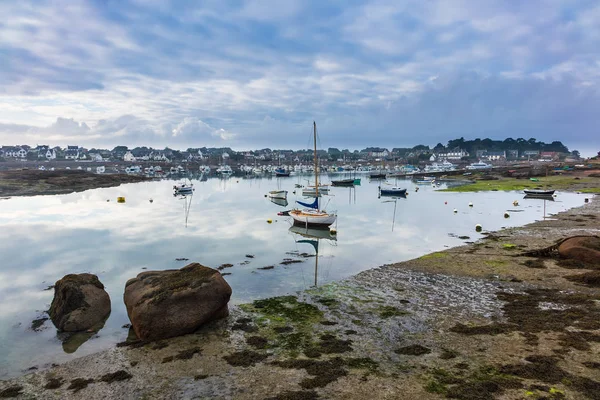 Atlantic Ocean Coast Brittany Ploumanach France — Stock Photo, Image