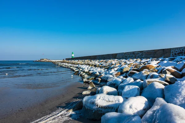 Mole Wintertijd Ancona Duitsland — Stockfoto