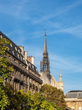 Paris, Fransa'da kilisenin Sainte-Chapelle için görüntüleyin.