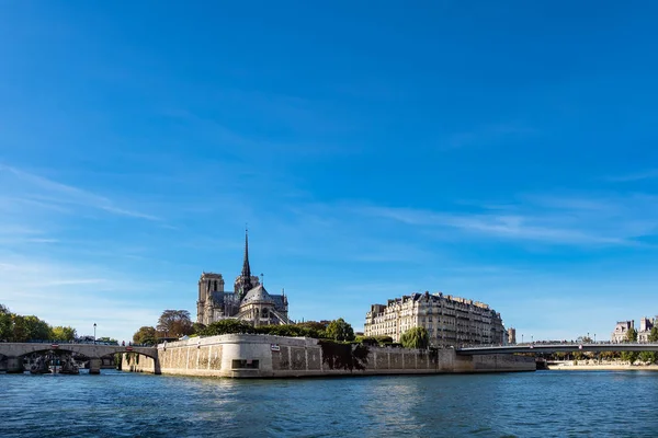 Vista Para Catedral Notre Dame Paris França — Fotografia de Stock