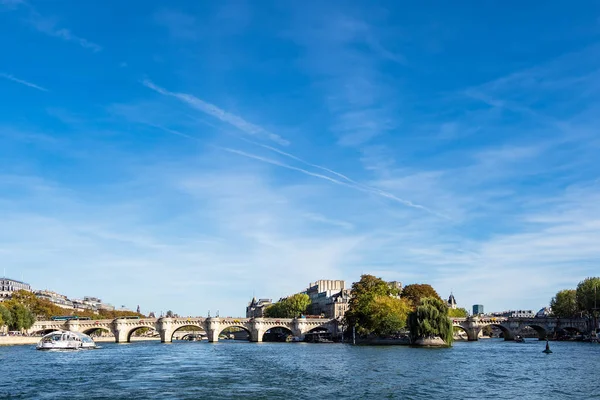 Vista Para Ponte Pont Neuf Paris França — Fotografia de Stock