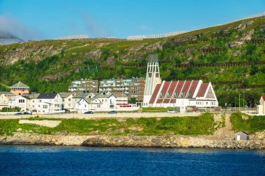 Hammerfest Norveç'te şehrine görüntülemek.