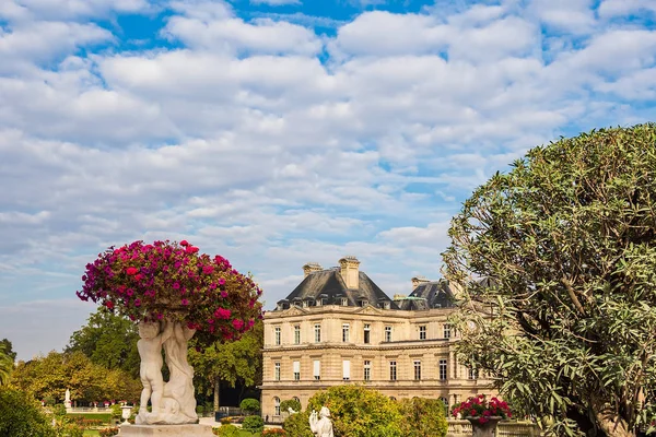 Nézd Jardin Luxembourg Paris Franciaország — Stock Fotó