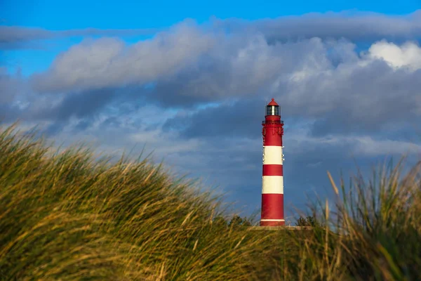 島にあるWittduenの灯台｜Amrum, Germany — ストック写真