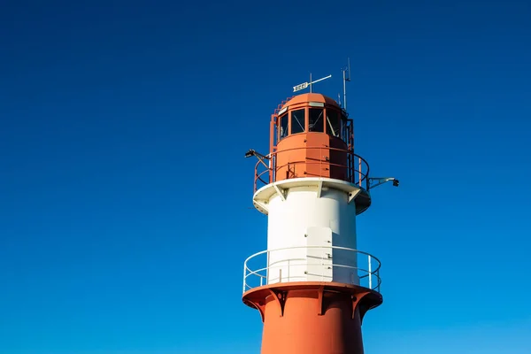 Mol aan de Oostzeekust in Warnemuende, Duitsland — Stockfoto