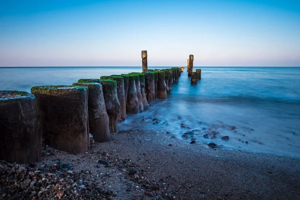 Itämeren rannikko Graal Mueritzissa, Saksassa — kuvapankkivalokuva