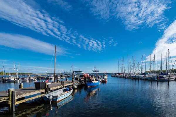 View to the port of Rerik, Germany — Stock Photo, Image