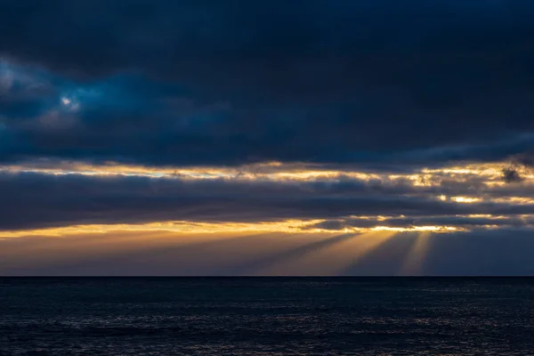 Oostzeekust op het eiland Moen in Denemarken — Stockfoto