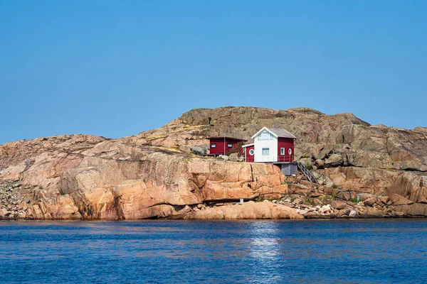 Edifício Arquipélago Perto Fjaellbacka Suécia — Fotografia de Stock