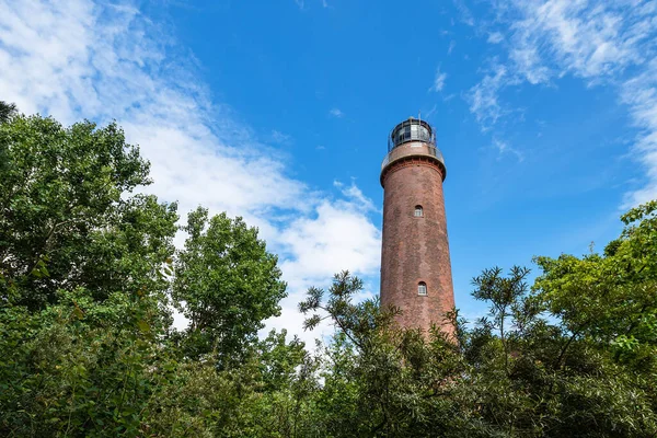 Lighthouse Darsser Ort Baltic Sea Coast — Stock Photo, Image