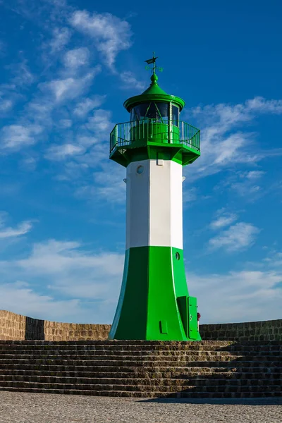 Lighthouse Baltic Sea Coast Sassnitz Island Ruegen Germany — Stock Photo, Image