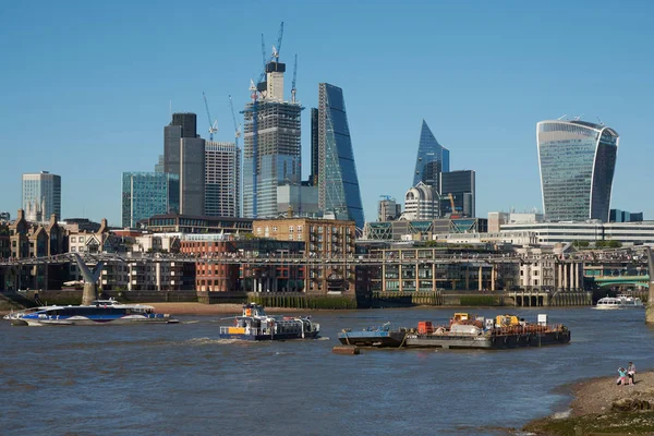 Merkezi iş Distric gökdelenler görünümü