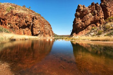 Glen Helen Gorge, Macdonnell aralıkları, Northern Territory, Avustralya